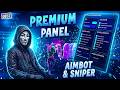 INSANE GAMEPLAY WITH REXTRON PREMIUM PANEL | AIMBOT & SNIPER PC PANEL FREE FIRE | IPHONE PANEL
