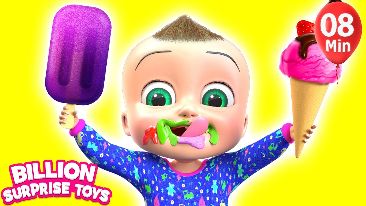Ice Cream Park Song - BillionSurpriseToys Nursery Rhymes, Kids Songs -  YouTube