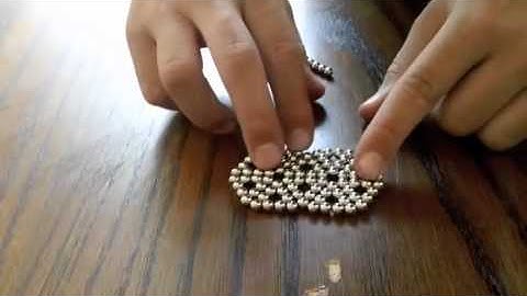 How to make a  Bucky Balls Diamond
