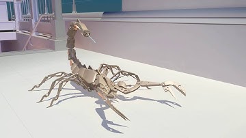 Scorpion Walk Animation by Neil Whitman