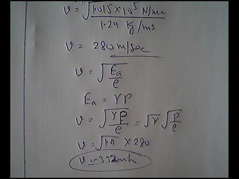 speed of sound in miles per second