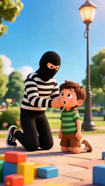 Paijo Diculik Penjahat Di Taman! #shorts #animasi #kartun