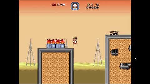 SMBX2 Custom Level - Desert Derricks (Revamped)