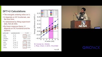 14 - Ye Luo - Phase stability of rutile, anatase, brookite TiO2 polymorphs from QMC