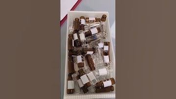 Chemistry Laboratory | GC HPLC Vial #shorts