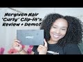 Hergivenhair Curly Clip In&#39;s Review + Demo!