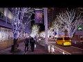 Roppongi to Tokyo Tower night walk | Japan 4K