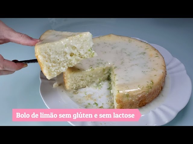 Diário Sem Lactose: Bolo de limão sem leite
