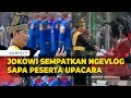 Turun Ke Lapangan, Jokowi Sempatkan Ngevlog Saat Sapa Para Peserta Upacara hingga Warga