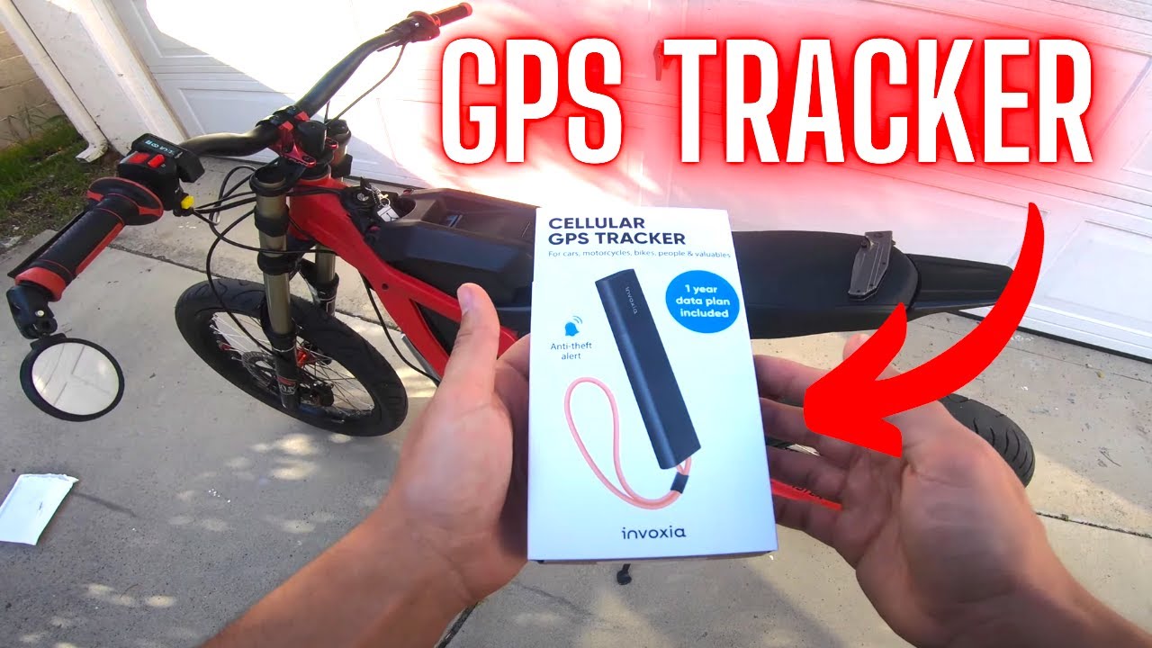 Sur Ron GPS Tracker // INVOXIA Test and Review