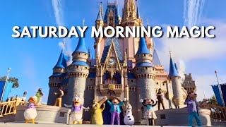 🔴 LIVE: Saturday Morning Magic at Magic Kingdom | Shows, Rides & Disney Details | Day 263