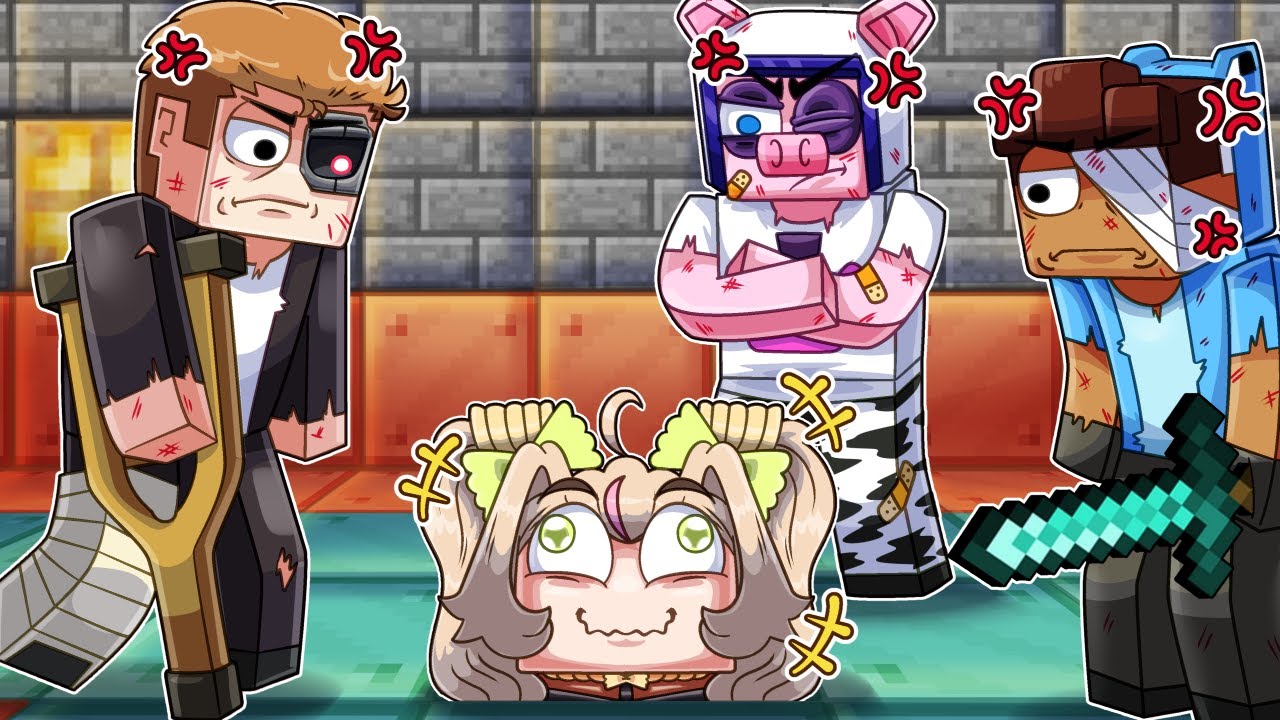 Minecraft but EVERYTHING GOES WRONG! (Vanoss Crew Pasta La Vista!)