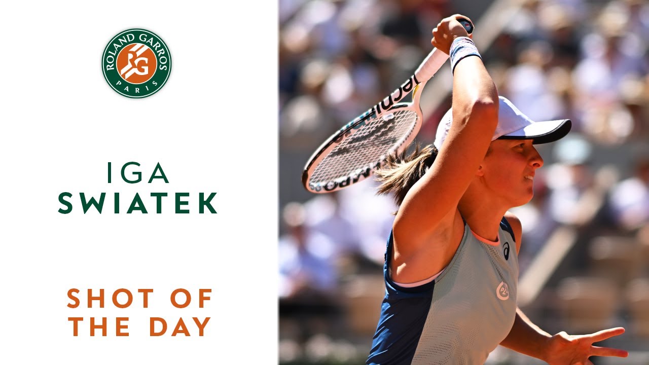 Shot of the day #12 - Iga Swiatek Roland-Garros 2022