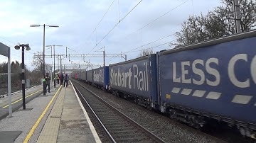 92030 + 92037 on 4S43 at Acton Bridge 15/3/14