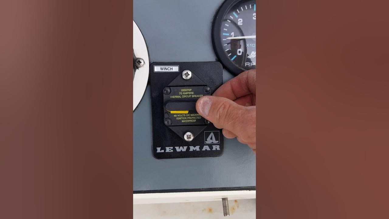 Lewmar C3 Windlass Winch Installation Review Boat Fishing Southampton