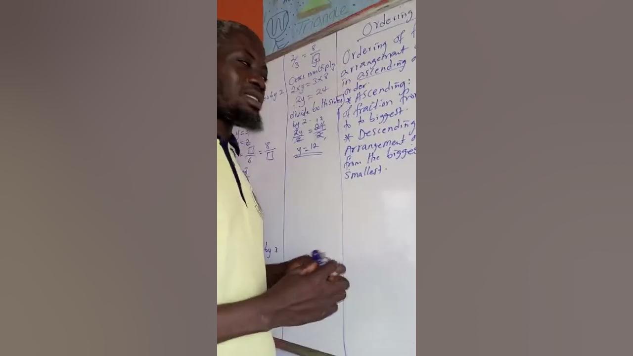 Mathematics for jss1 youtube