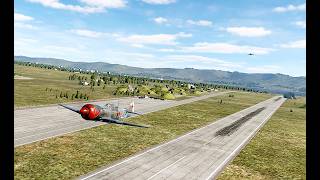 DCS Lavochkin La-7 :  Scramble! Four La7s against four Bf109s