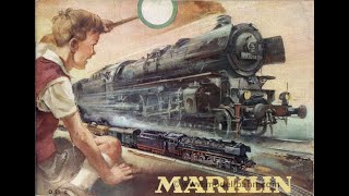 Märklin H0  Modelleisenbahn 1960/70 Fahrvideo / Running session vintage Marklin trains