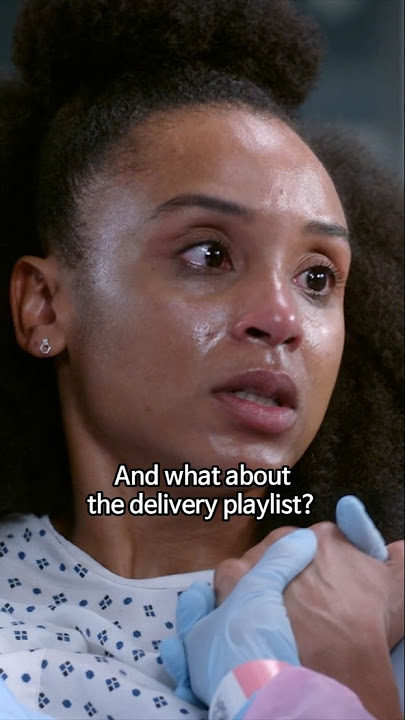 'And what about the delivery playlist?' - Grey's anatomy (Season 19 Episode 11) #greysanatomy
