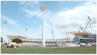 Metricon Stadium nears completion