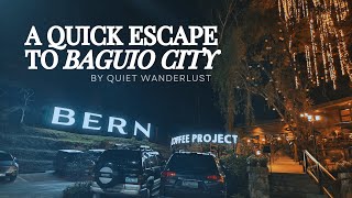 A Quick Escape to Baguio City #solotravel