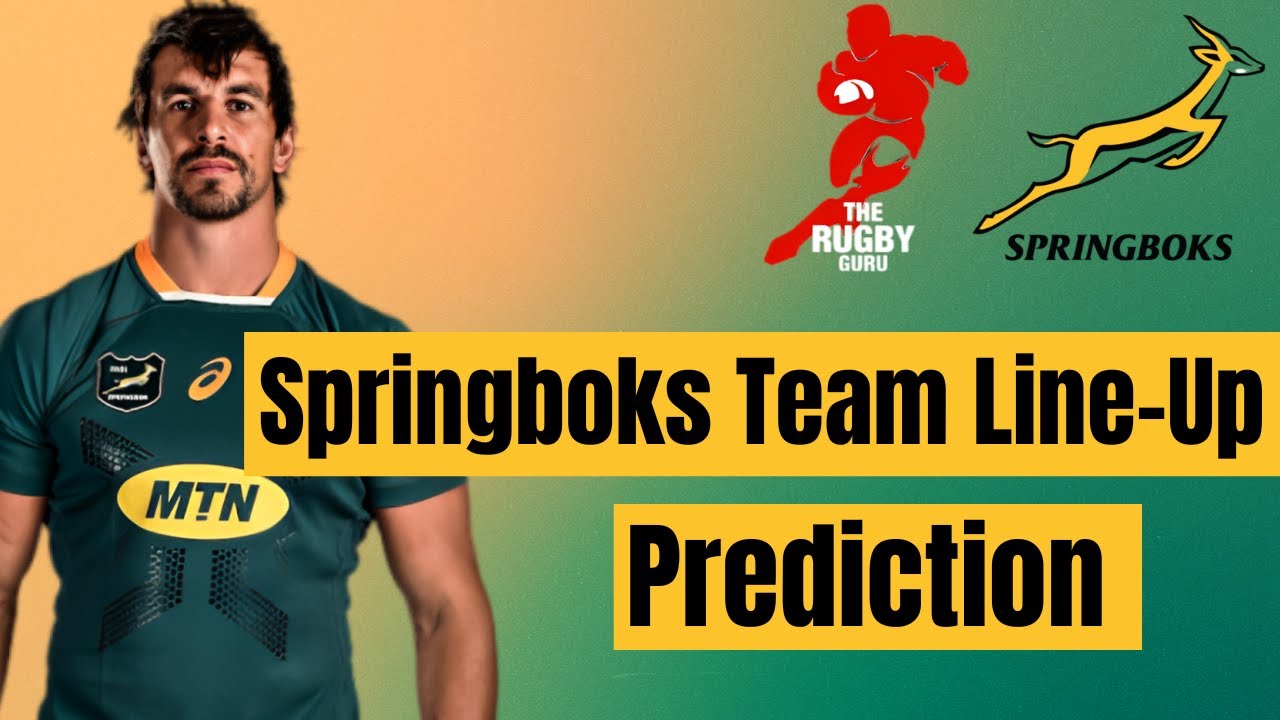 Springboks Team Line-Up Prediction vs Ireland 2022