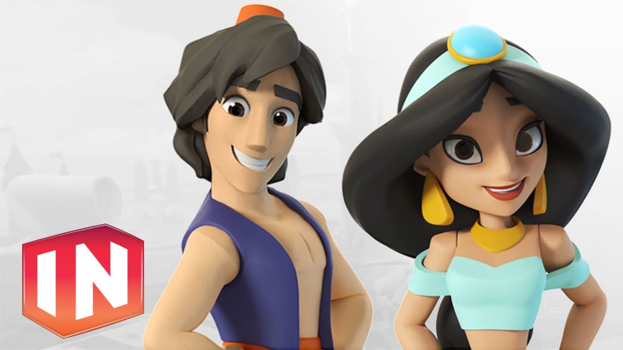 Disney Infinity 2.0 All about Disney Aladdin and Jasmine YouTube