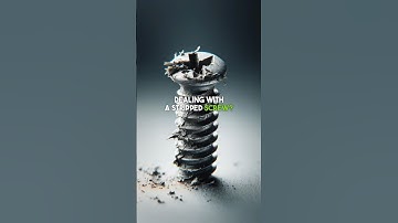 How to; deal with a stripped screw #screws #diy #tipsandtricks