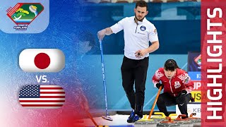 JAPAN v UNITED STATES - Gold - World Mixed Doubles Curling Championship 2023