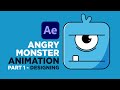 Cartoon Character Animation in After Effects - Simple and Easy | Part 1 Designing