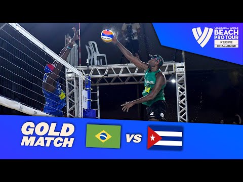 Evandro/Arthur vs. Diaz/Alayo - Gold Match Highlights Recife 2024 #BeachProTour