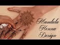 Simple MEHNDI DESIGNS For Hands | MANDALA HENNA DESIGN | Step By Step Mehndi Tutorials for Beginners