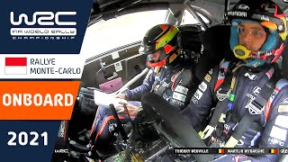 WRC - Rallye Monte-Carlo 2021: ONBOARD compilation Hyundai
