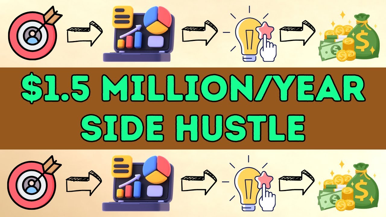 MAKE 1.5 MILLION DOLLARS PER YEAR *Secret Side Hustle Steps* Make