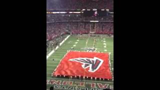 Atlanta Falcons vs. New York Jets 2013 entrance