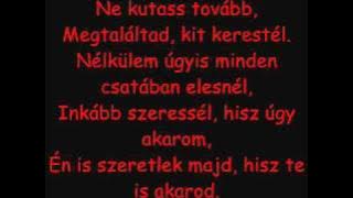 Moho Sapiens- Elszáll a szó szöveggel :))