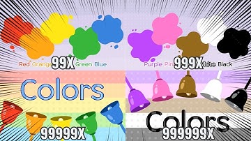 The Color Song Intro Getting 999999X Speed Part 2