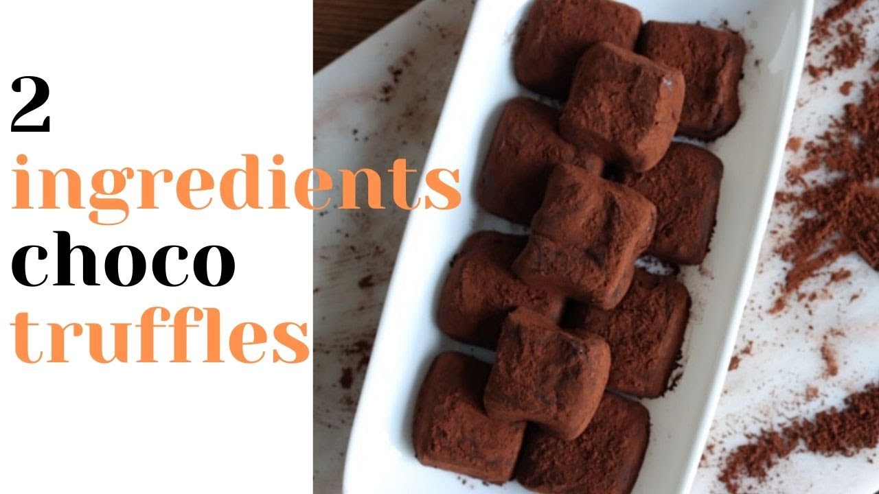 Condensed milk chocolate Truffles quick recipe YouTube