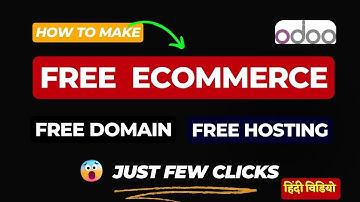 Free Hosting Odoo eCommerce Website Development Tutorial 2025 | Free eCommerce Website Kaise Banaye