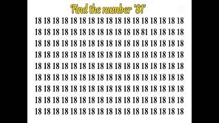Find The Number 81