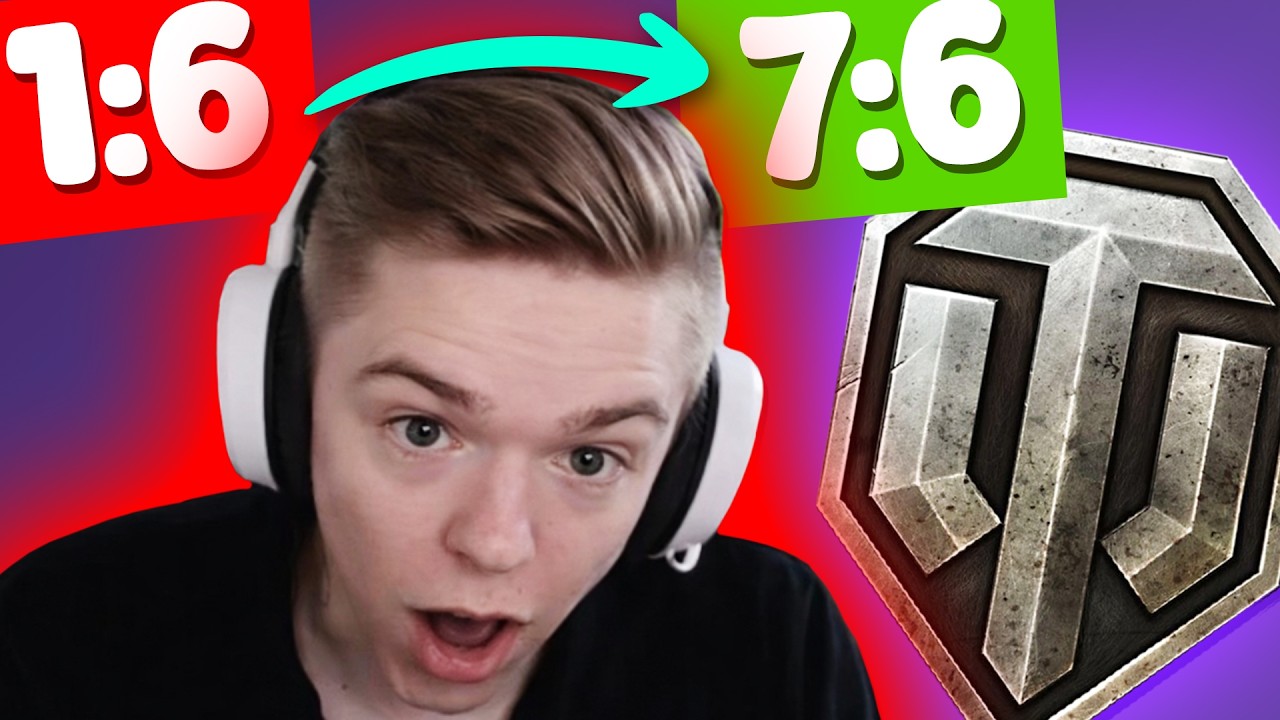 From 1:6 to 7:6 in ONSLAUGHT! | World of Tanks Funny Moments Ep. 38