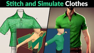 Blender Secrets - Cloth Simulation Sewing Basics screenshot 2