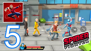 Spider Fighter – Gameplay Walkthrough Part 5 - (iOS, Android)