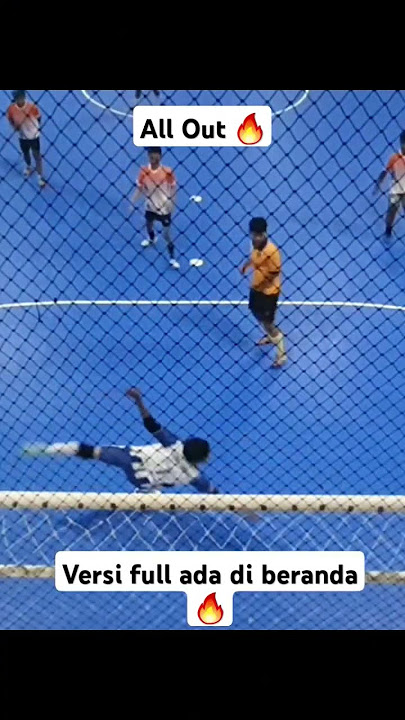 Mode all out 🔥 #kiper #futsal #kiperfutsal