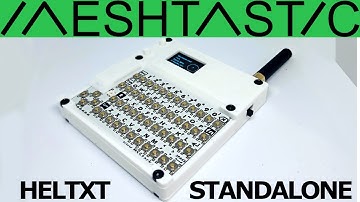 HelTxt - Standalone Meshtastic Communicator(User experience)