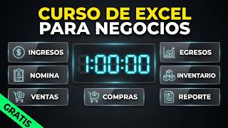 Curso de EXCEL PARA NEGOCIOS (2026): Administra tu Empresa de Cero a Pro en 1 HORA