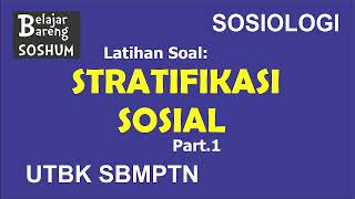 SOSIOLOGI | LATIHAN SOAL PART 1 - STRATIFIKASI SOSIAL | UTBK SBMPTN SOSHUM screenshot 3