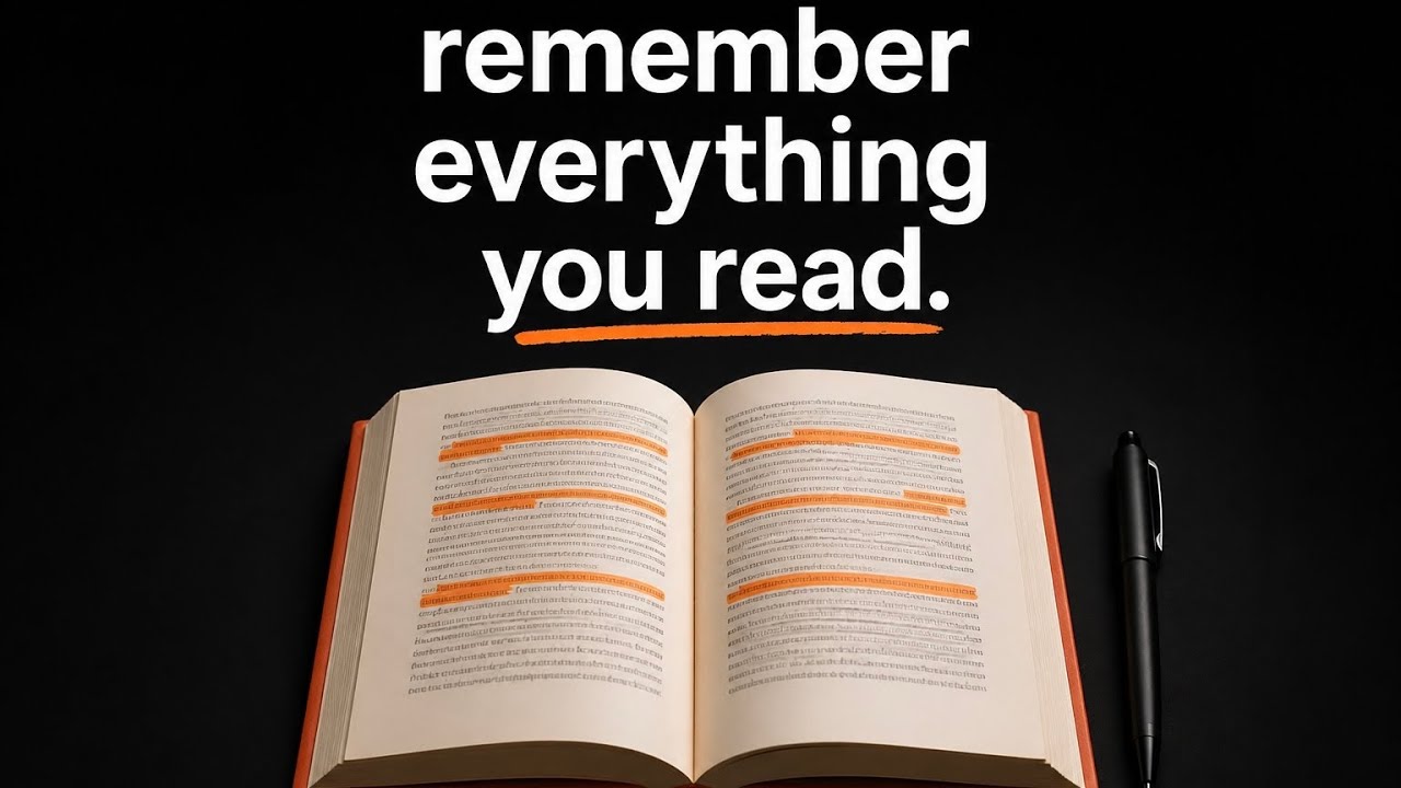 How to Remember What You Read (Proven Study Method) - YouTube