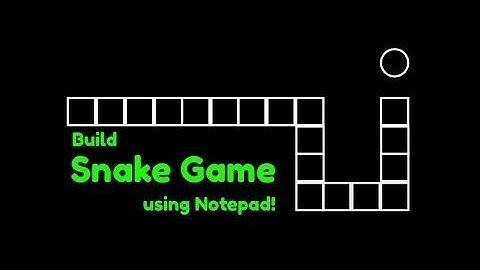 Create your own GAME in less than 2 minutes