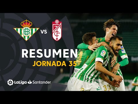Resumen de Real Betis vs Granada CF (2-1)